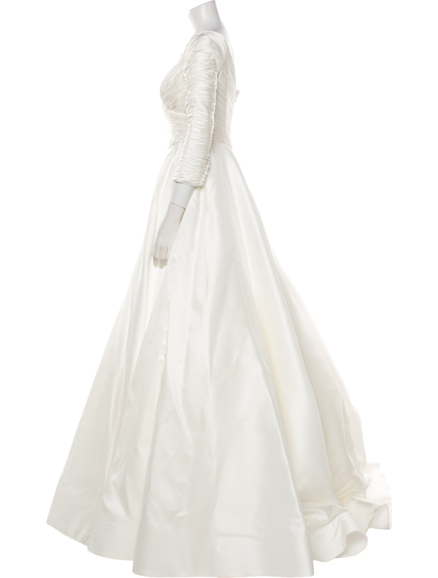 Anne Barge V-Neck Long Dress