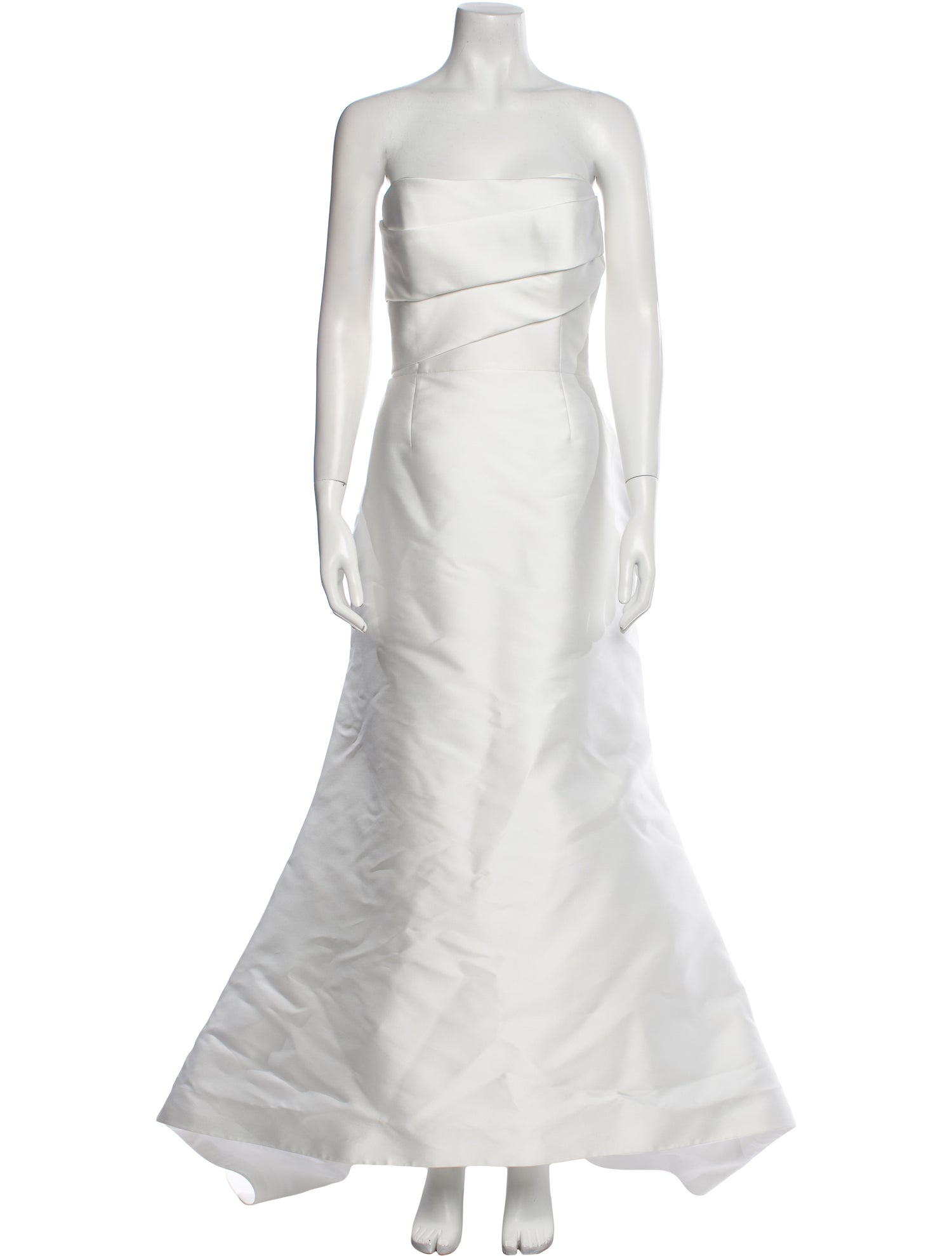 Anne Barge Silk Long Dress