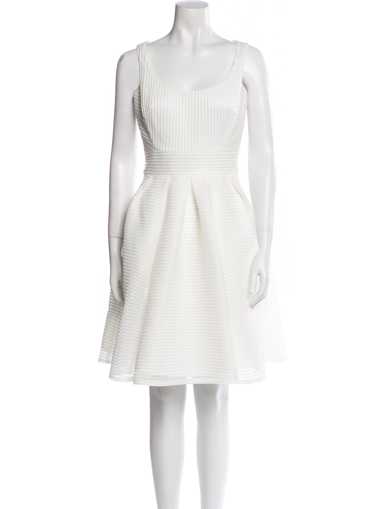 Anne Barge Scoop Neck Knee-Length Dress