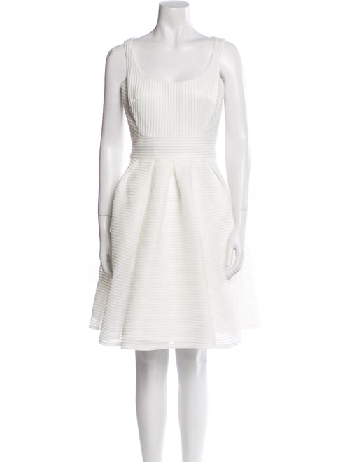 Anne Barge Scoop Neck Knee-Length Dress