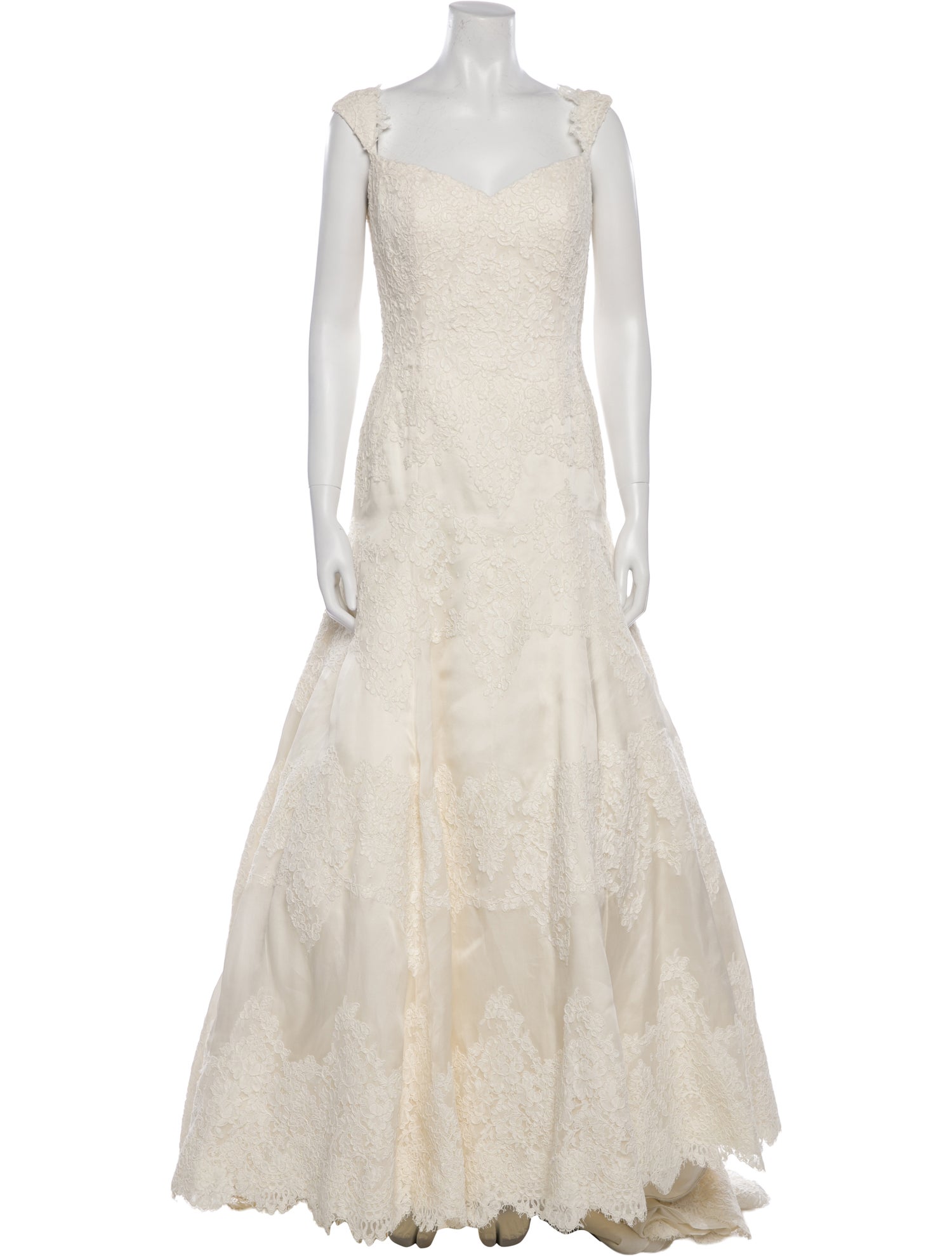 Anne Barge Silk Long Dress