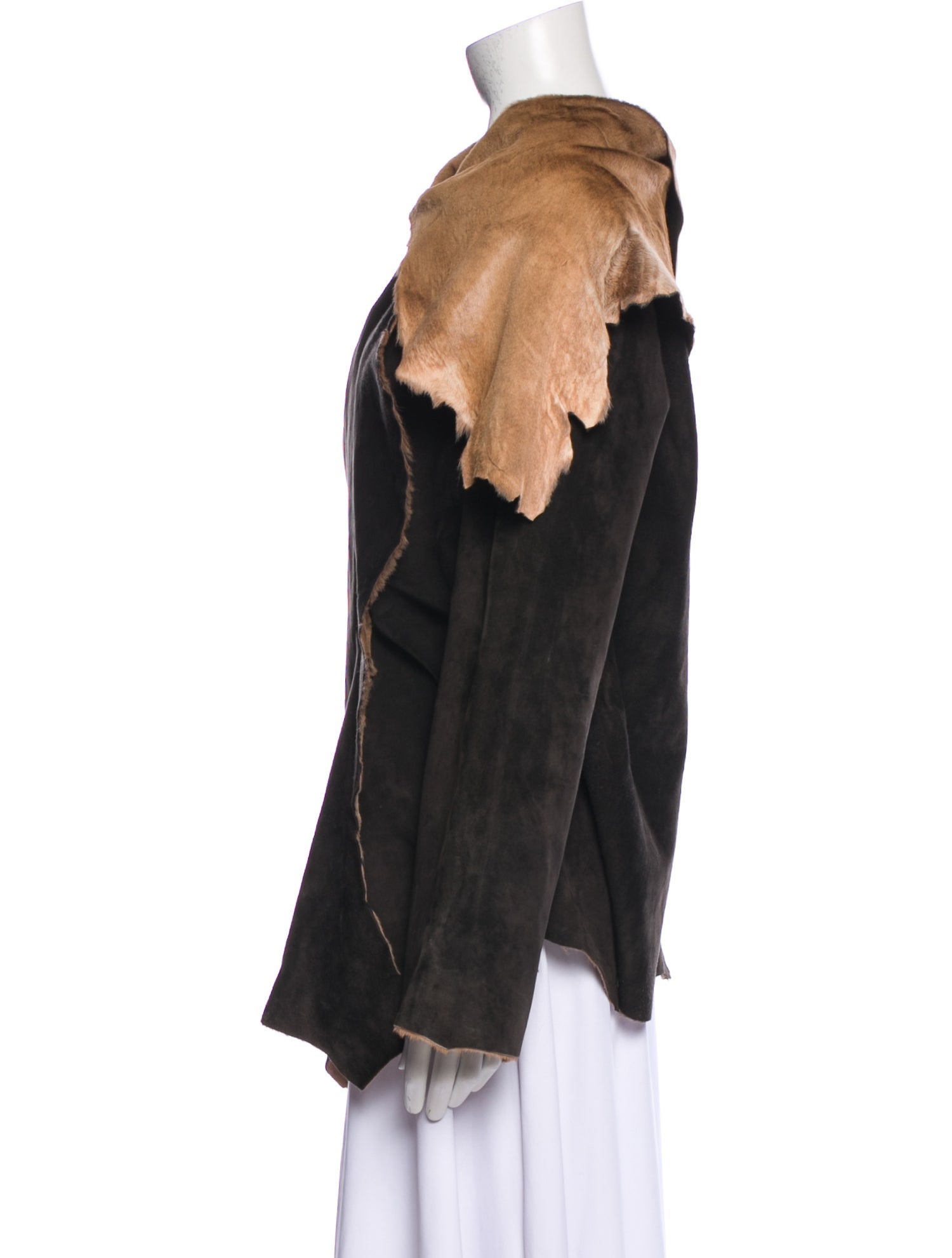 Annette Görtz Leather Fur Coat