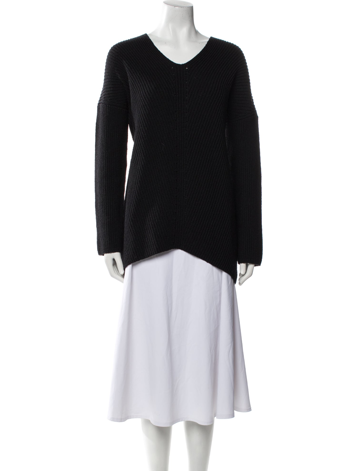 Annette Görtz Merino Wool V-Neck Sweater