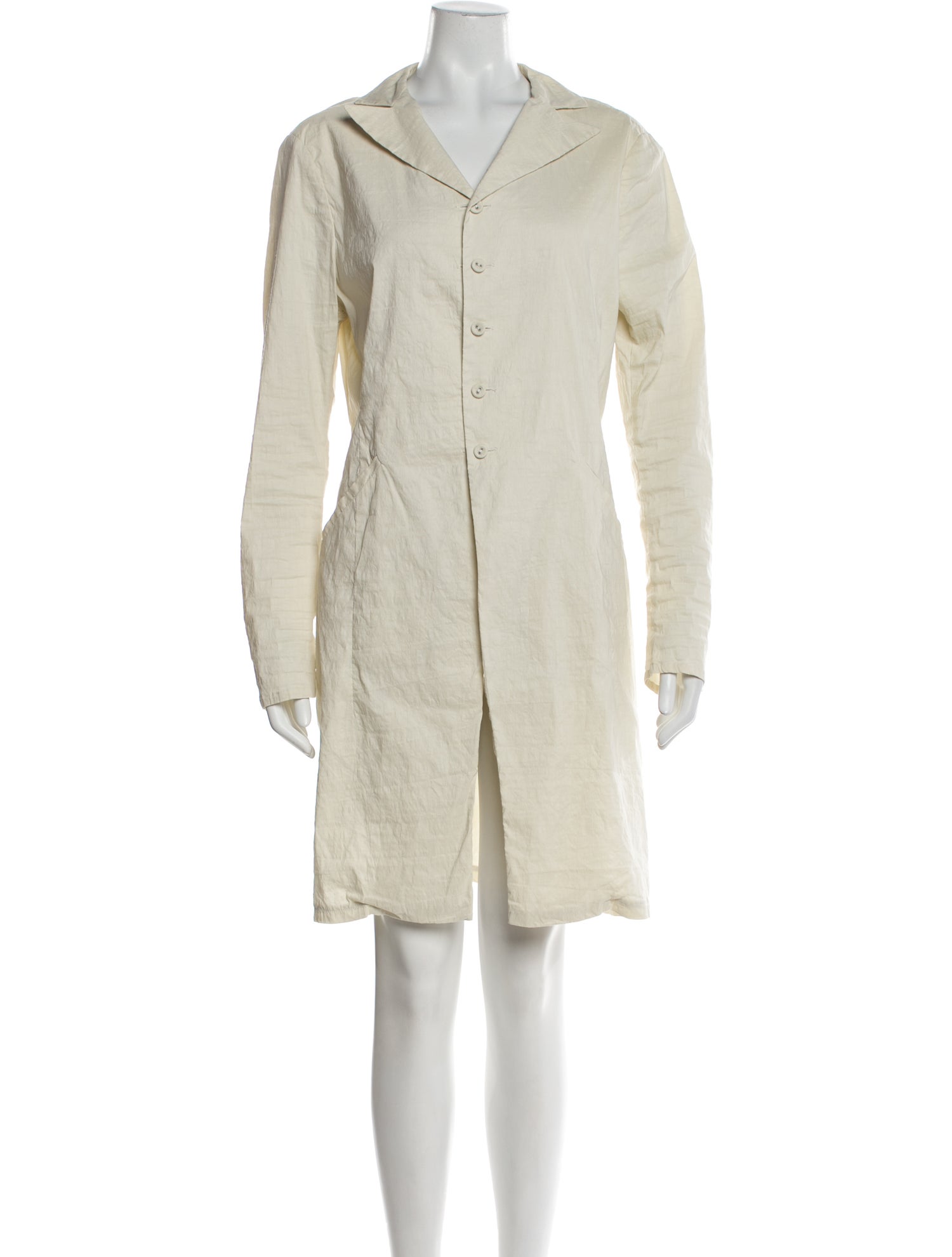 Annette Görtz Linen Knee-Length Dress