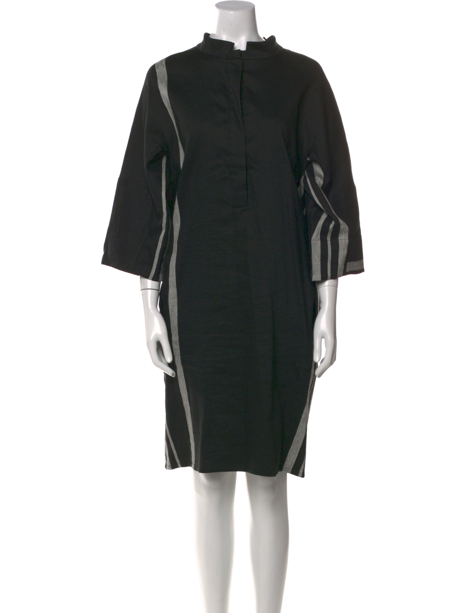 Annette Görtz Mock Neck Knee-Length Dress