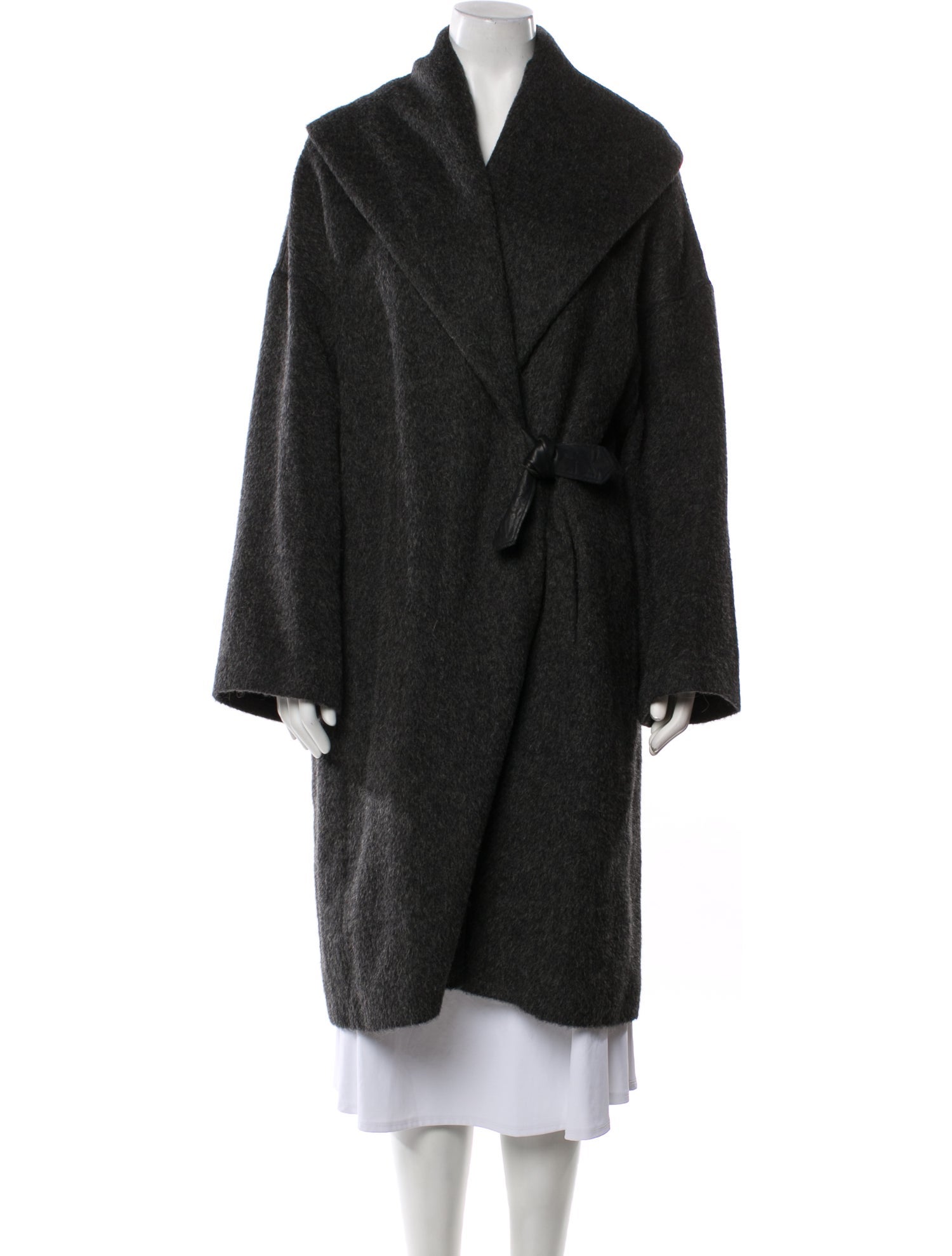 Annette Görtz Virgin Wool Faux Fur Coat
