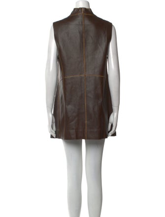 Annette Görtz Leather Mini Dress