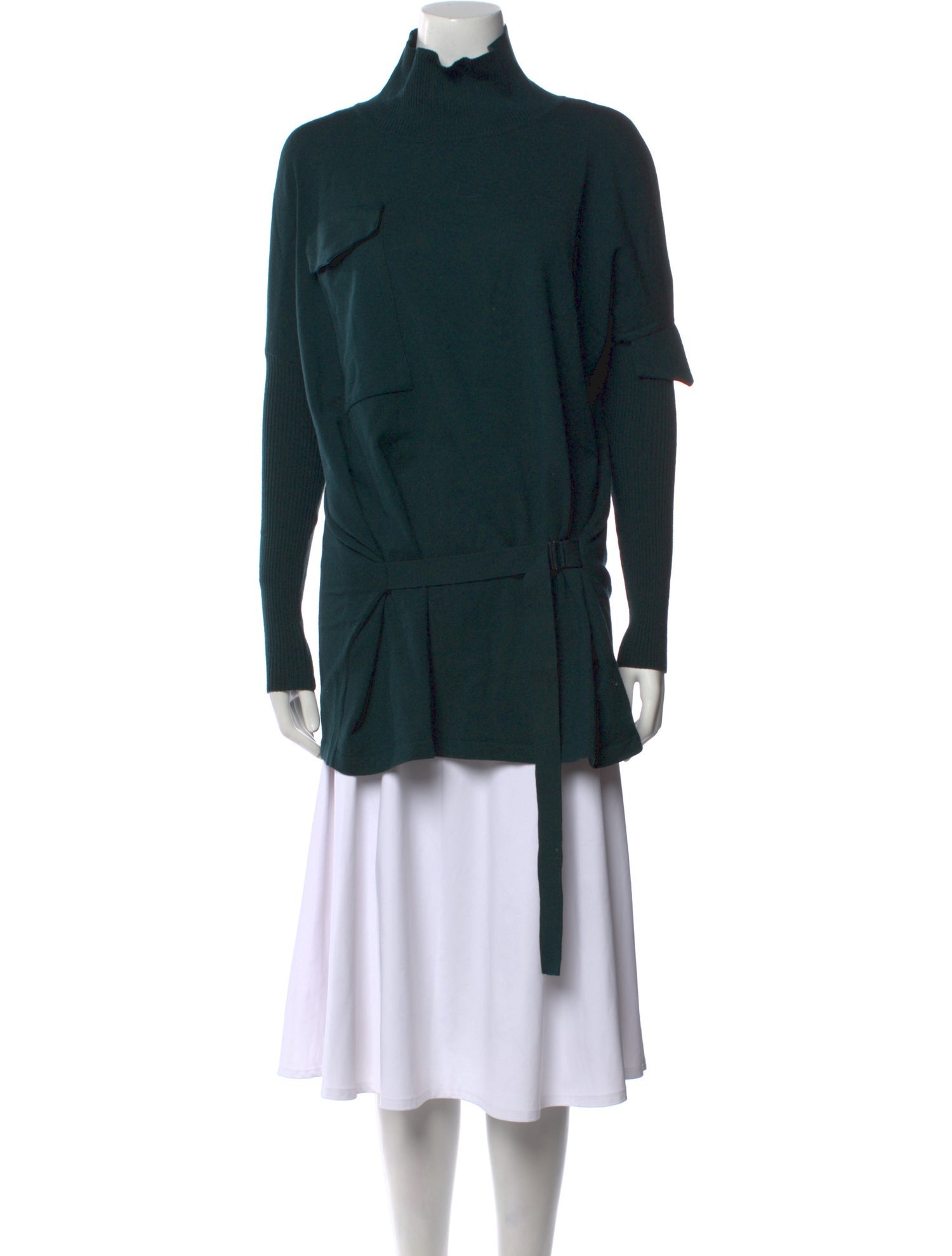 Annette Görtz Merino Wool Mock Neck Sweater