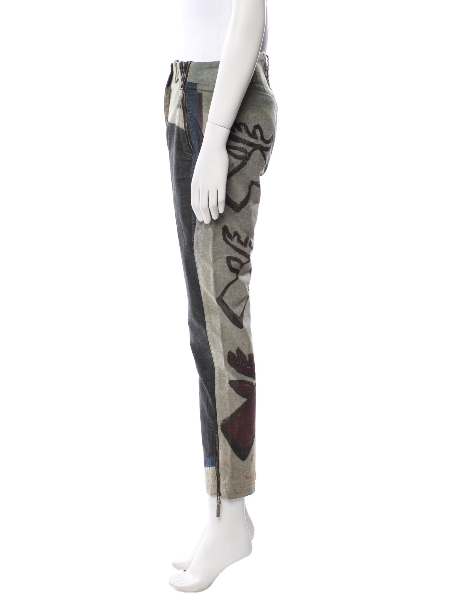Annette Görtz Printed Straight Leg Pants