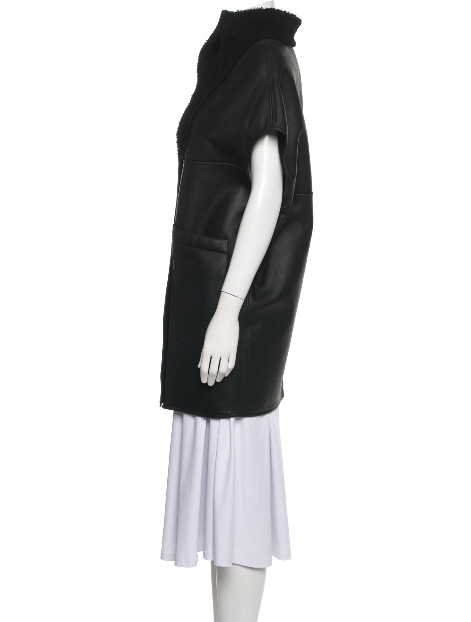 Annette Görtz Lambskin Coat