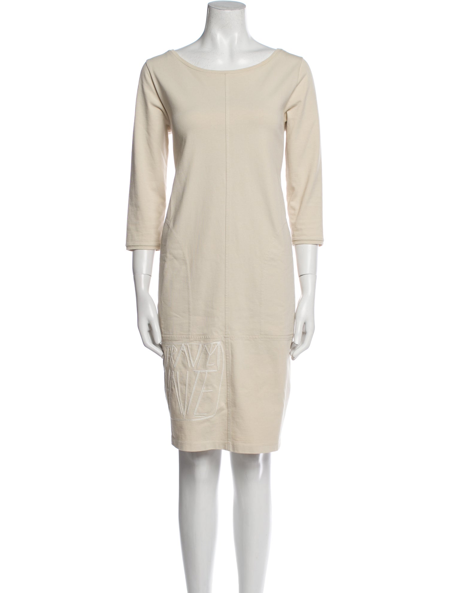Annette Görtz Bateau Neckline Knee-Length Dress