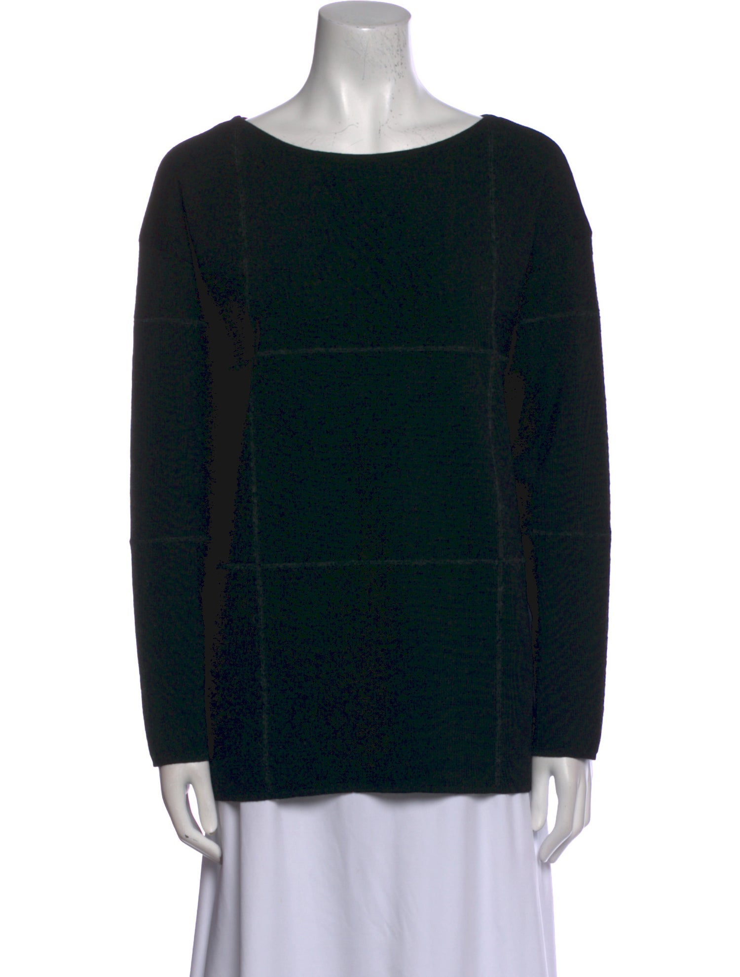 Annette Görtz Merino Wool Scoop Neck Sweater
