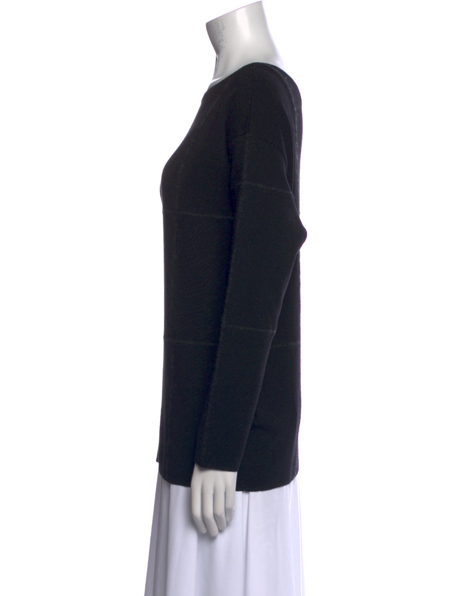 Annette Görtz Merino Wool Scoop Neck Sweater