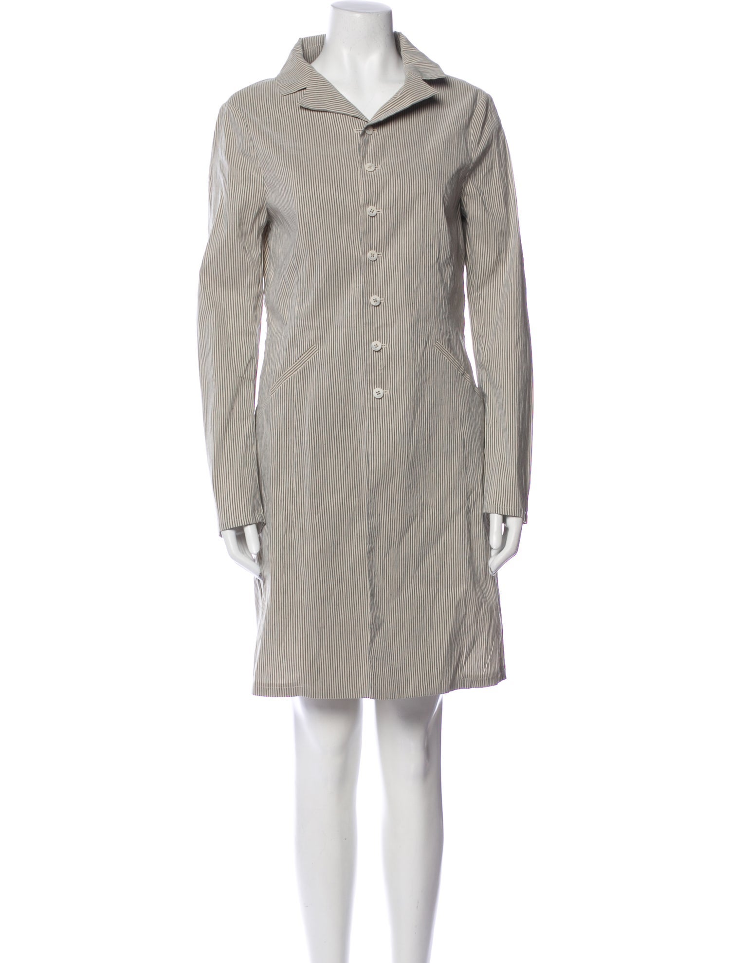 Annette Görtz Linen Striped Coat