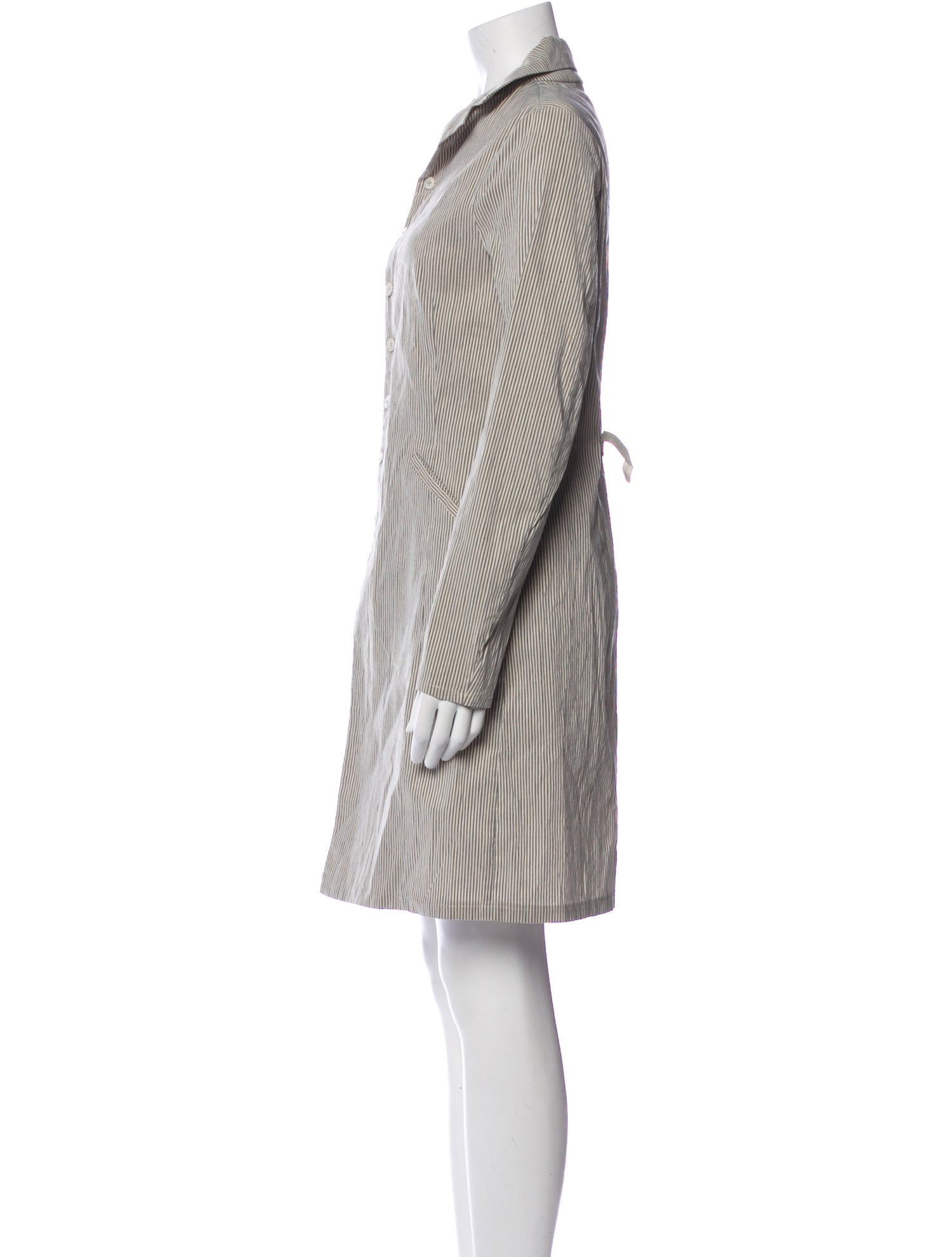 Annette Görtz Linen Striped Coat