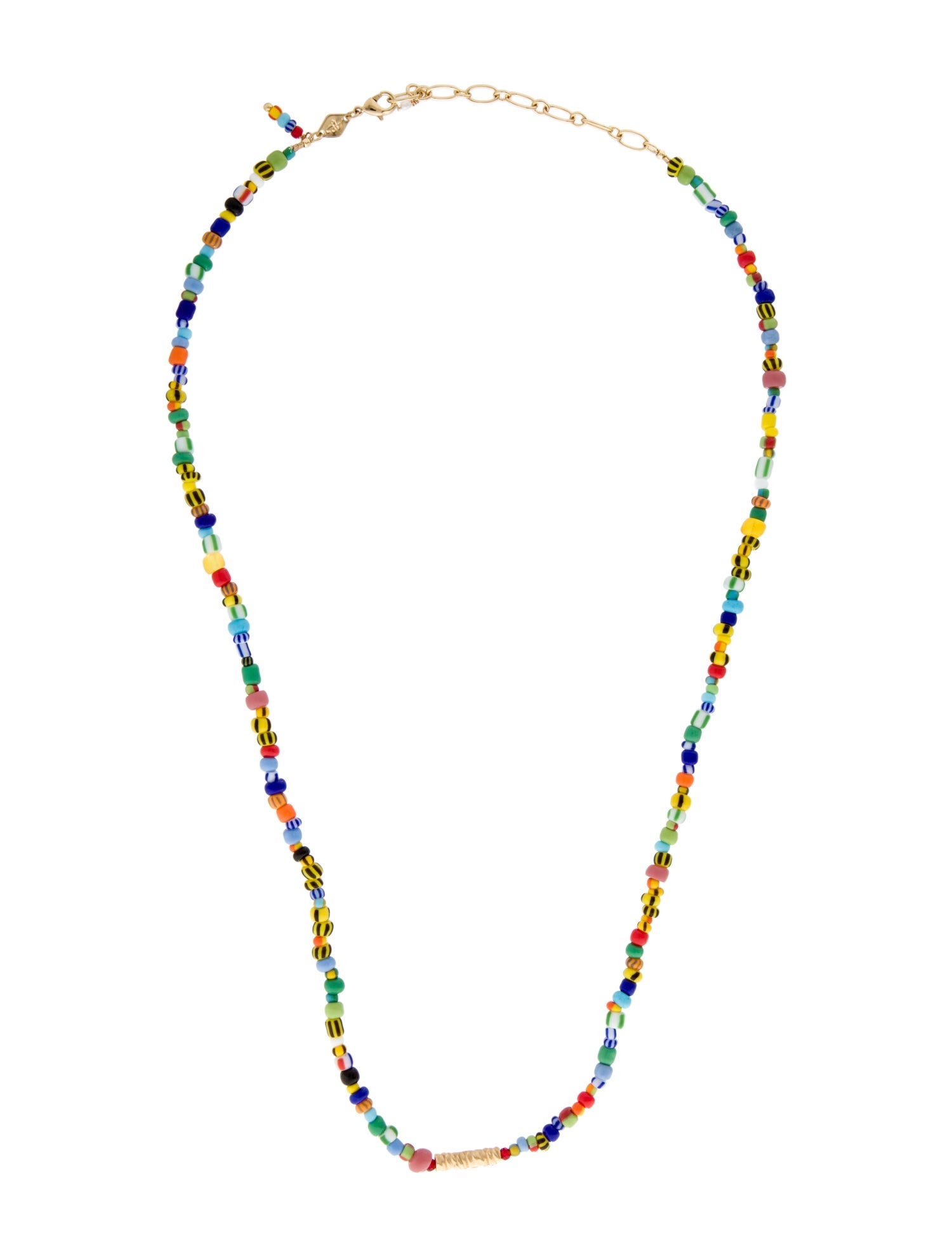 Anni Lu Pearl & Bead 'Wavy Alaia' Bead Strand Necklace