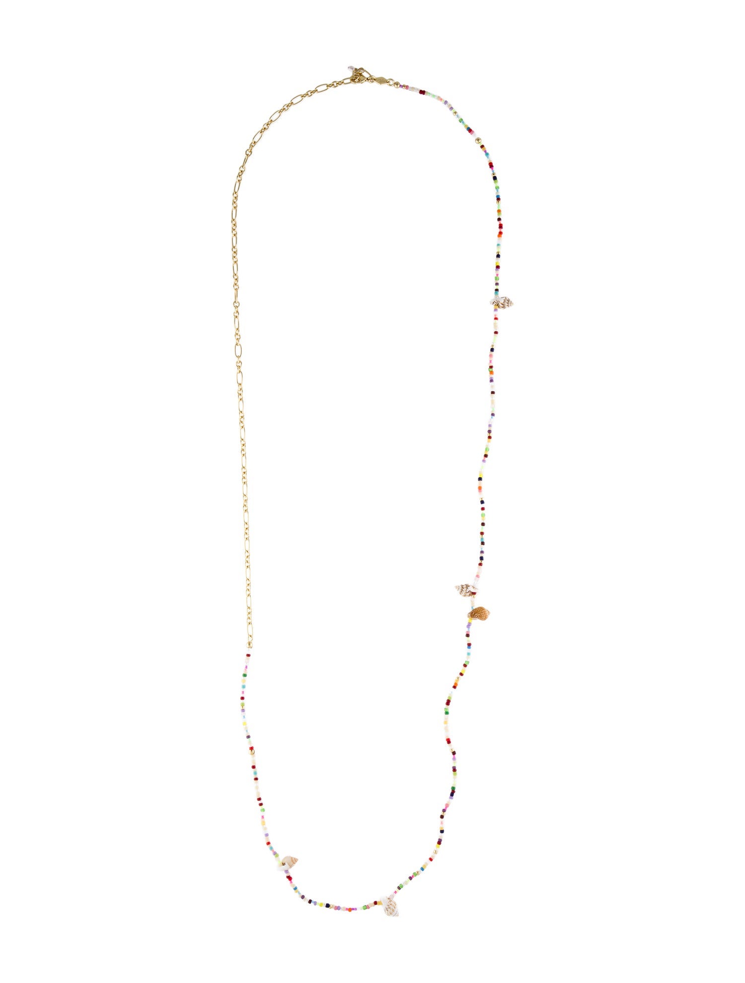 Anni Lu Pear & Shell Fiesta Bead strand Necklace