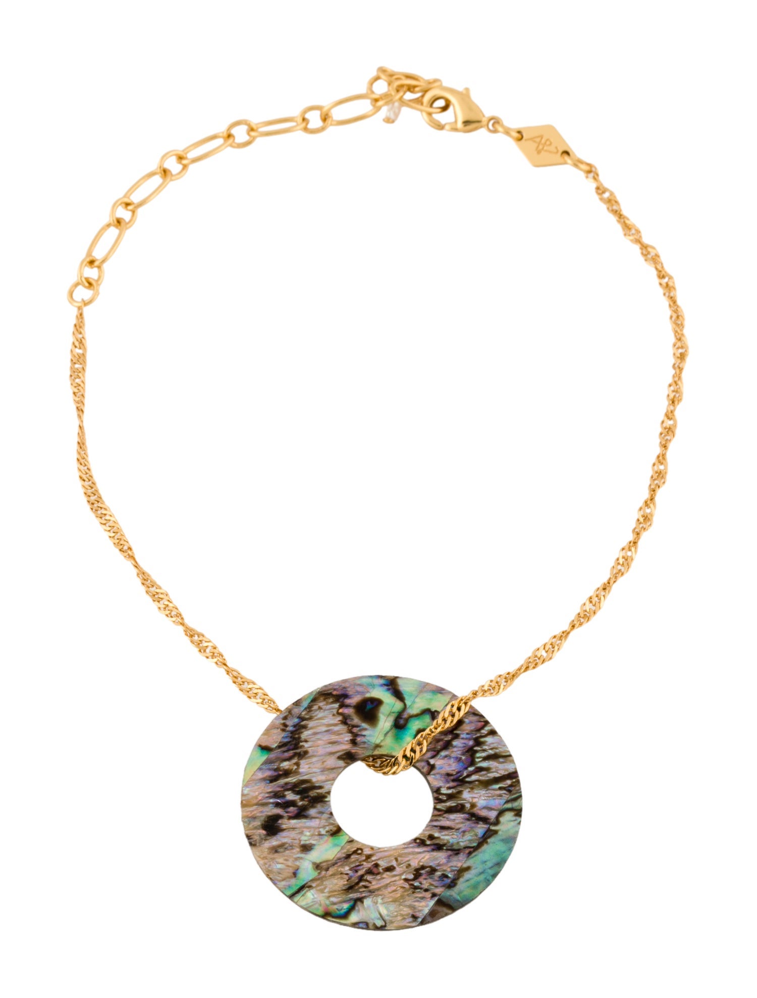 Anni Lu Abalone Oasis Anklet