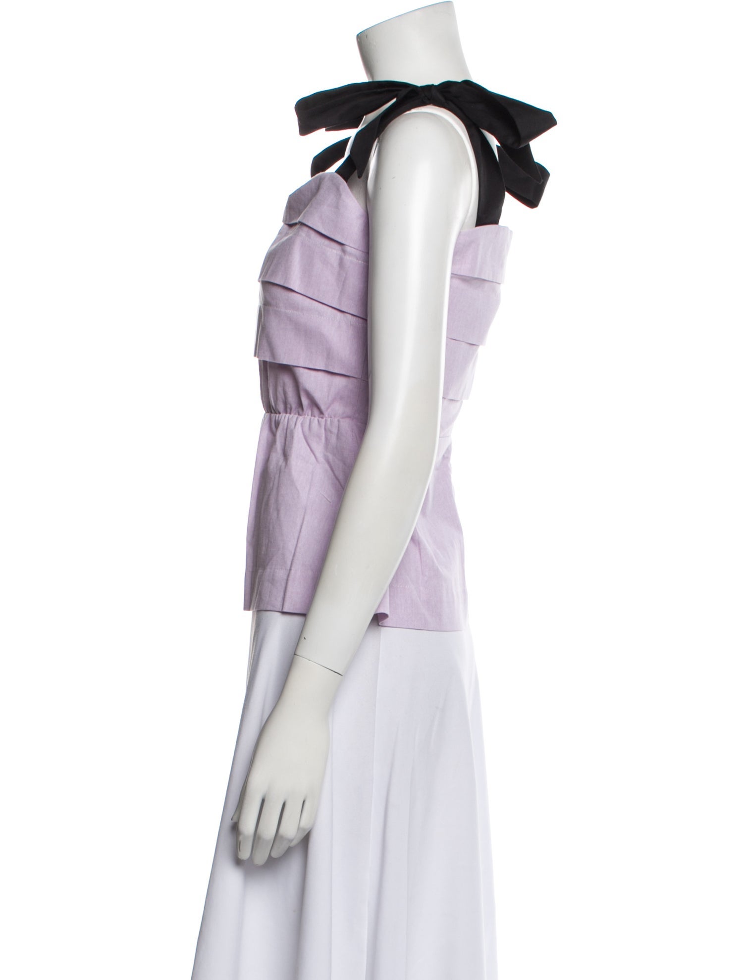 Anna Mason Square Neckline Sleeveless Top