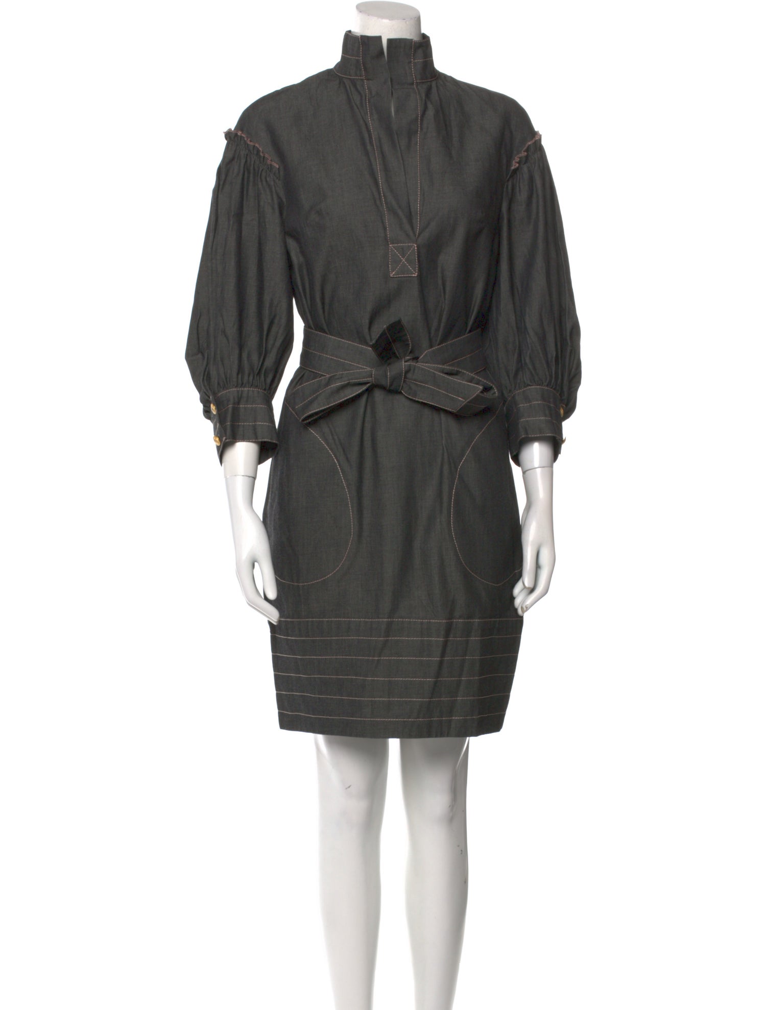 Anna Mason Turtleneck Mini Dress