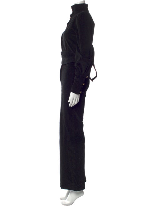 Anna Mason Corduroy Turtleneck Jumpsuit
