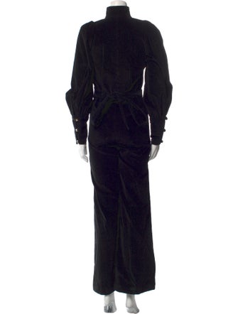 Anna Mason Corduroy Turtleneck Jumpsuit