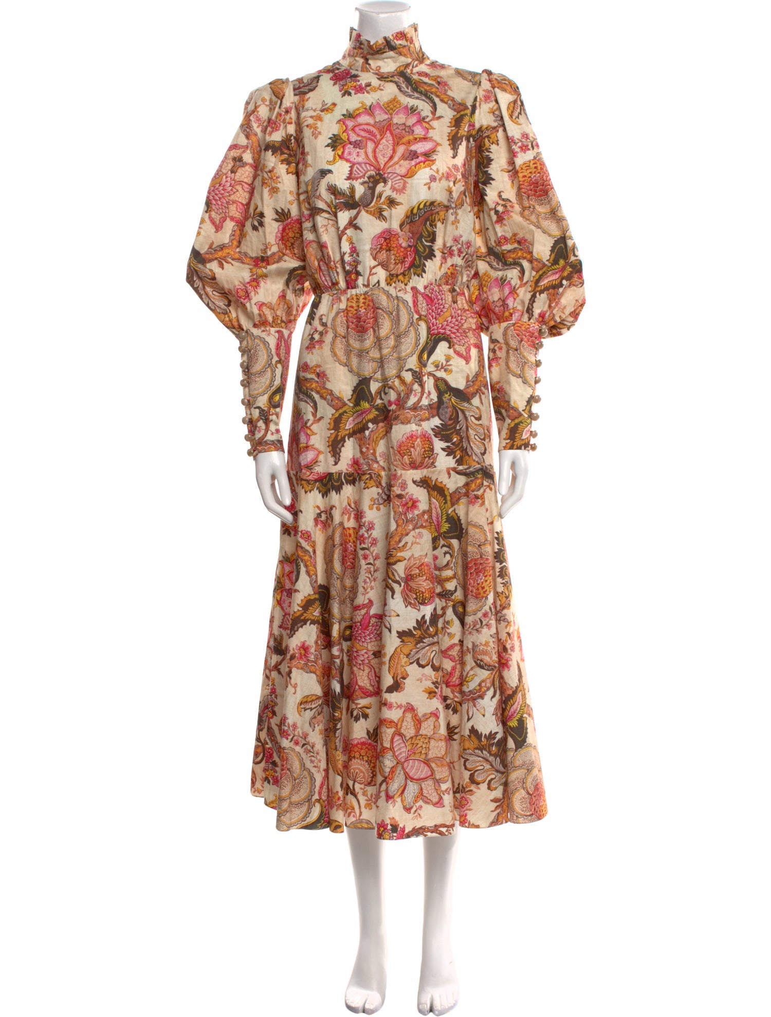 Anna Mason Floral Print Long Dress