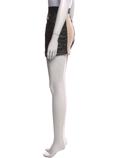 Anna Mason Leather Mini Skirt