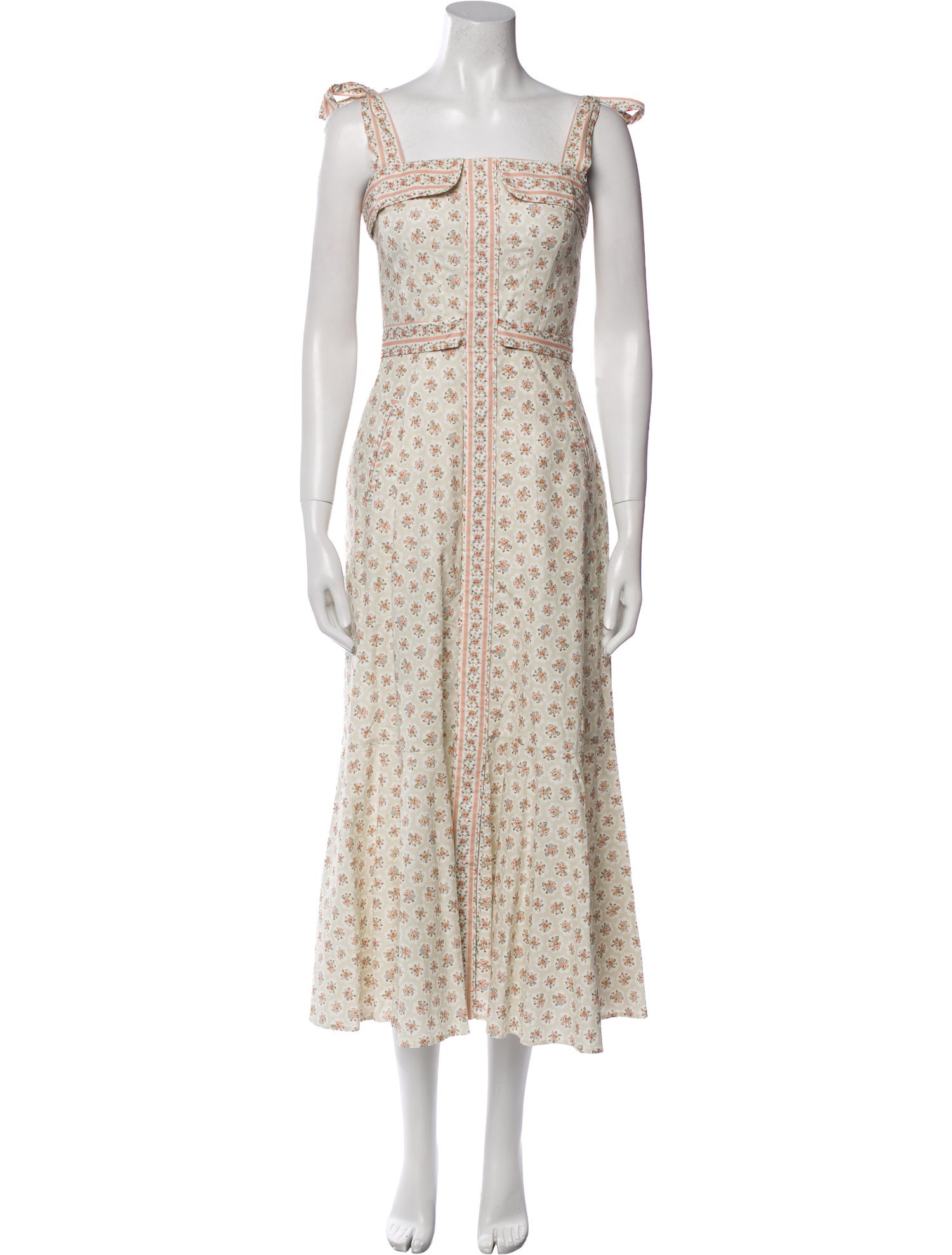 Anna Mason Floral Print Long Dress