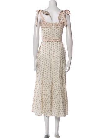 Anna Mason Floral Print Long Dress