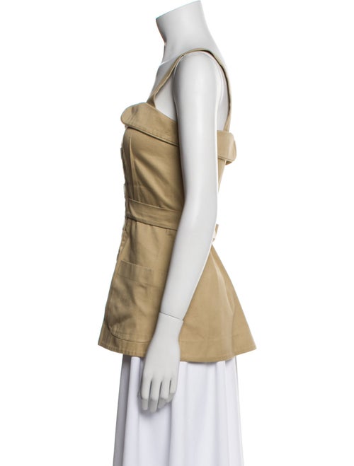 Anna Mason Square Neckline Sleeveless Top