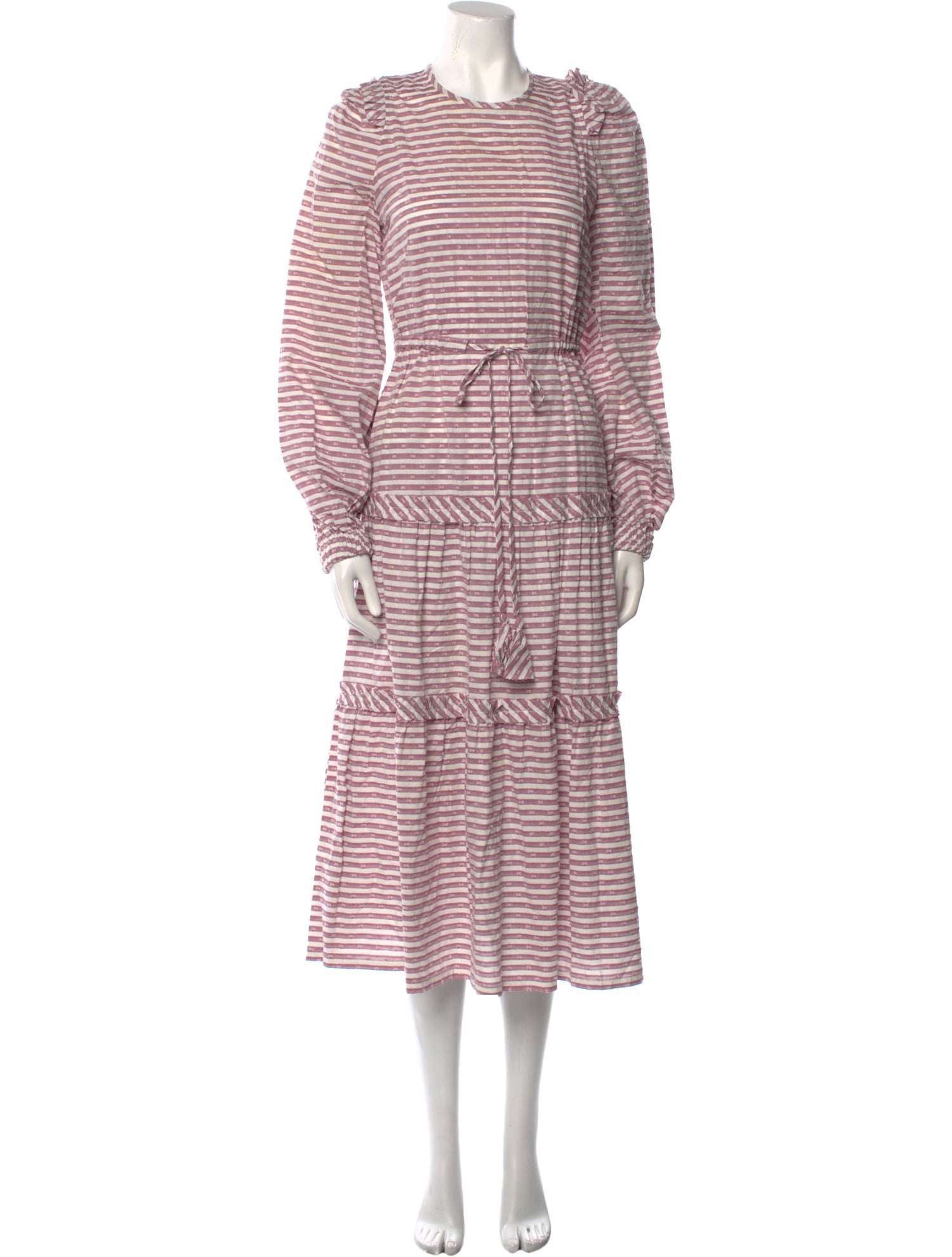 Anna Mason Striped Long Dress