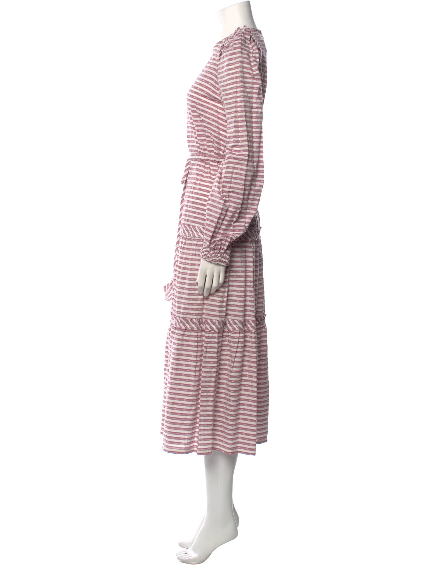 Anna Mason Striped Long Dress