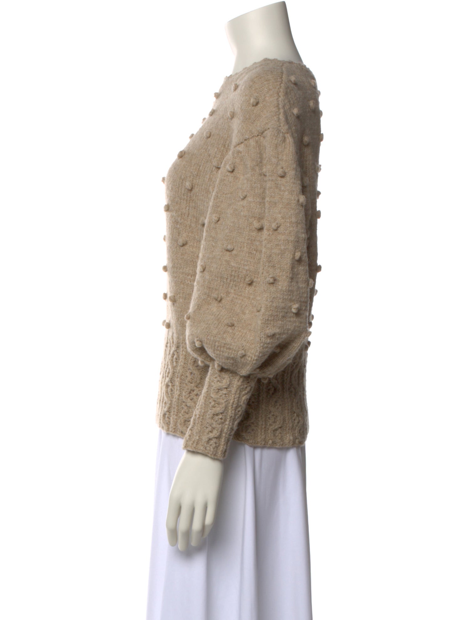 Anna Mason Merino Wool Scoop Neck Sweater