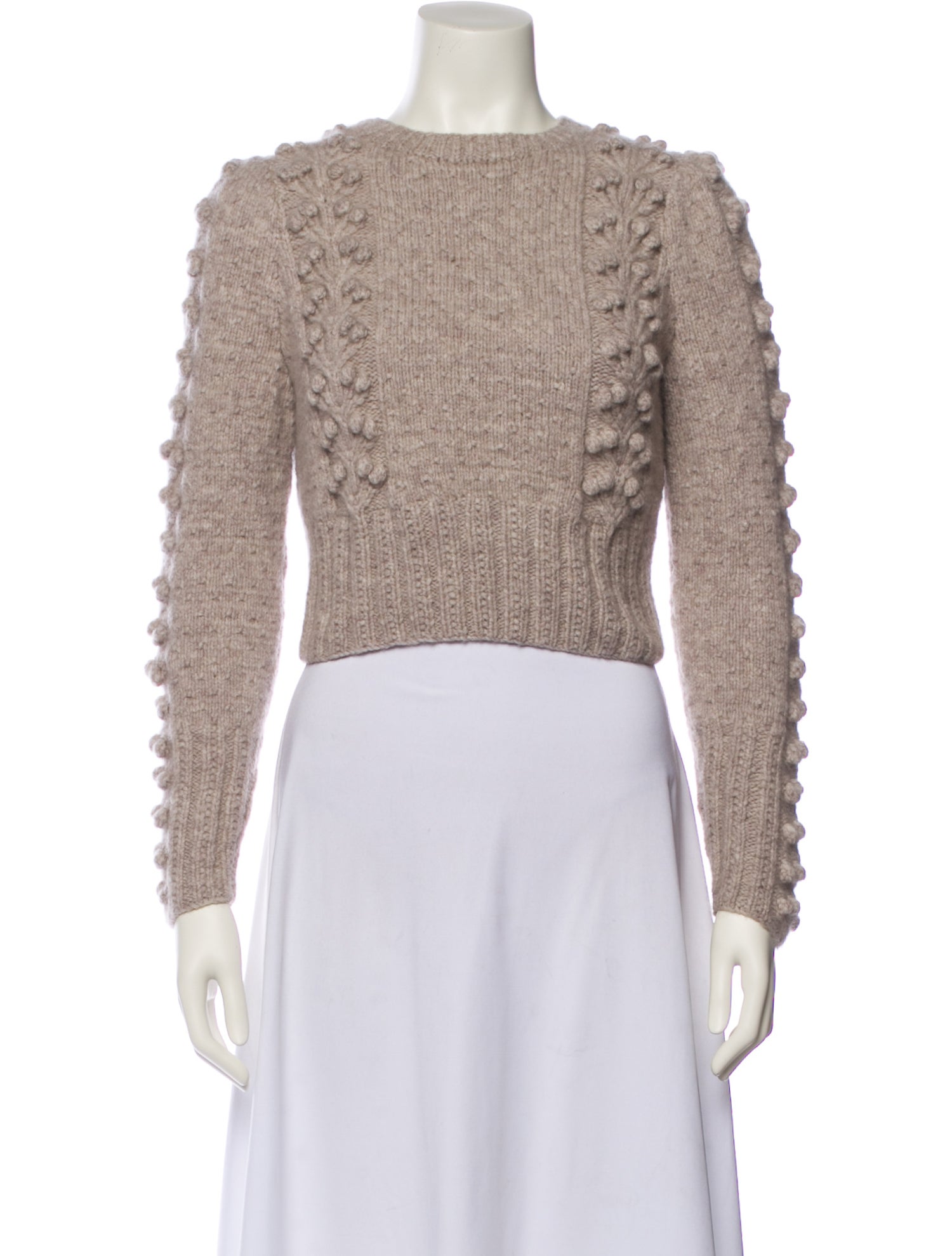Anna Mason Merino Wool Bateau Neckline Sweater