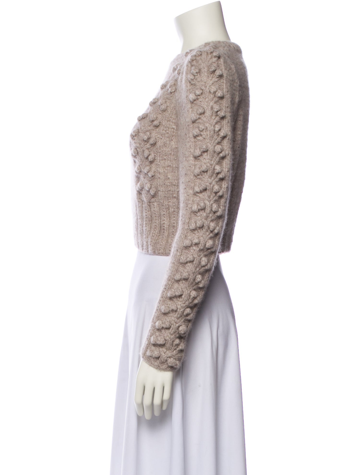Anna Mason Merino Wool Bateau Neckline Sweater