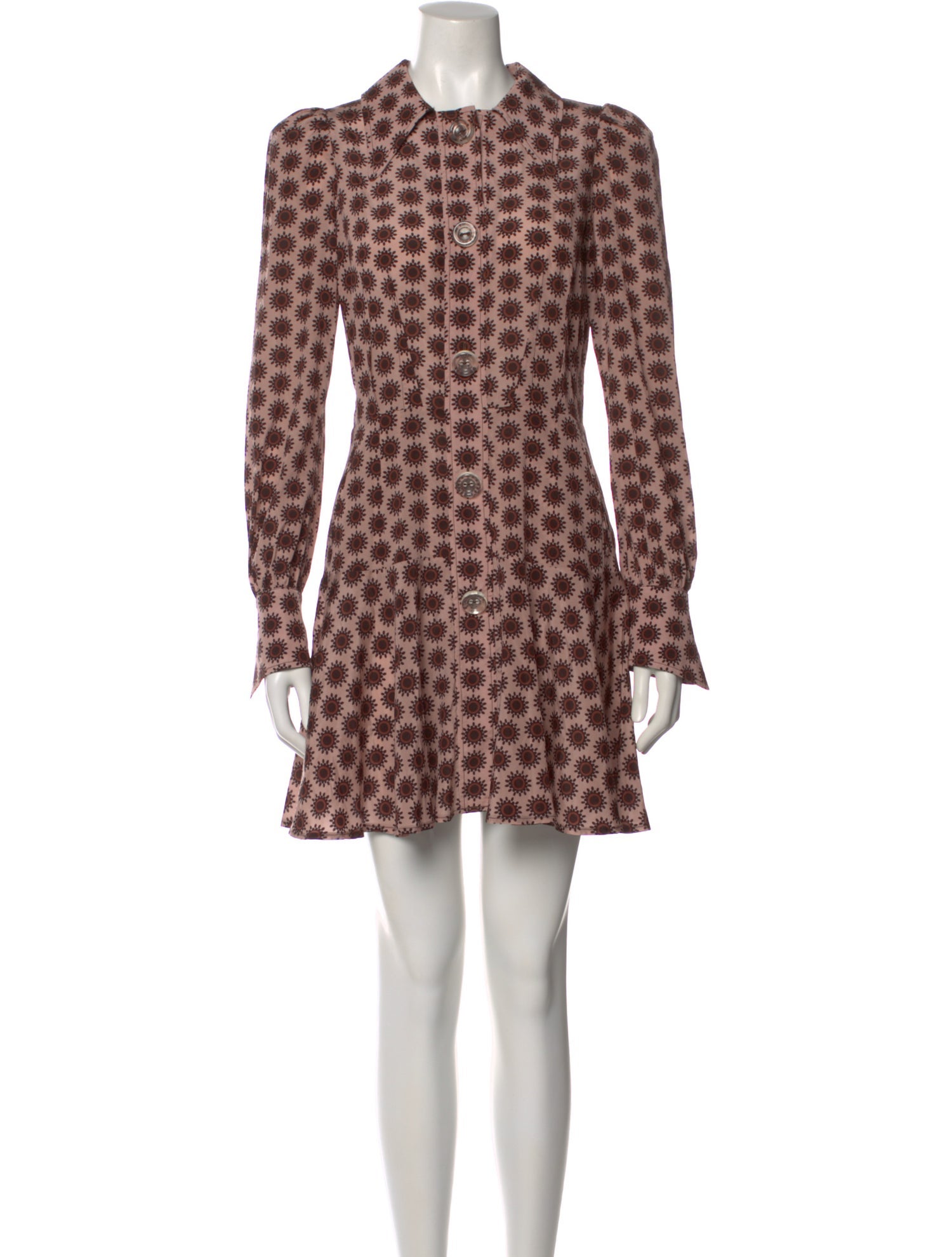 Anna Mason Silk Mini Dress