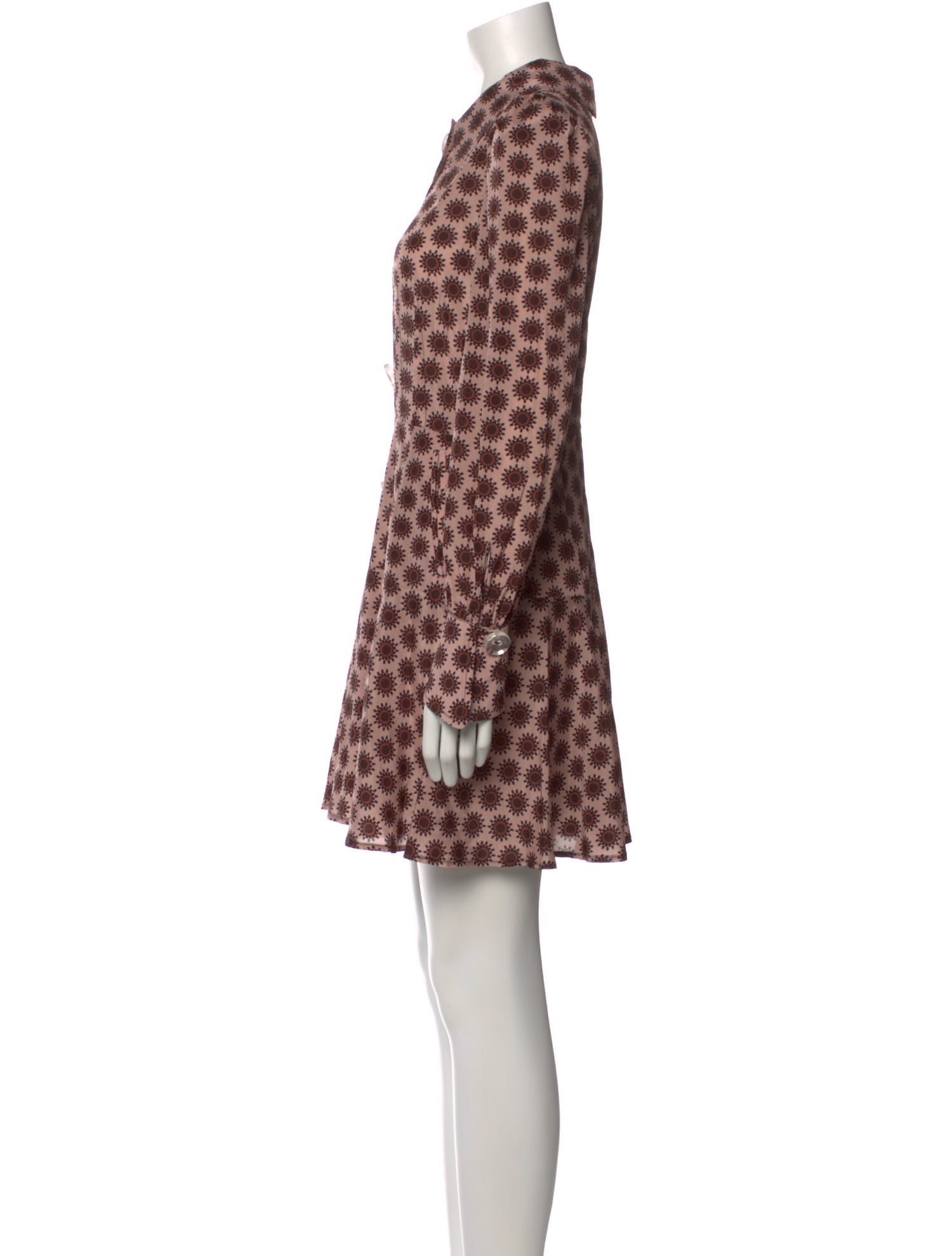 Anna Mason Silk Mini Dress