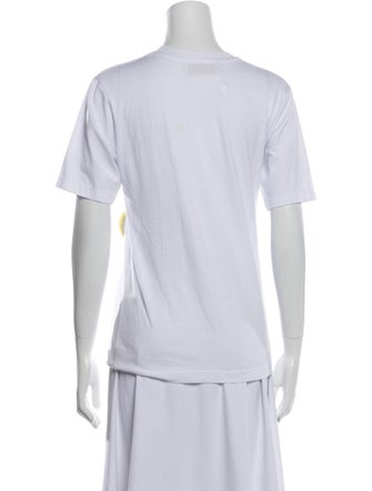 Anne Vest Polka Dot Print Crew Neck T-Shirt