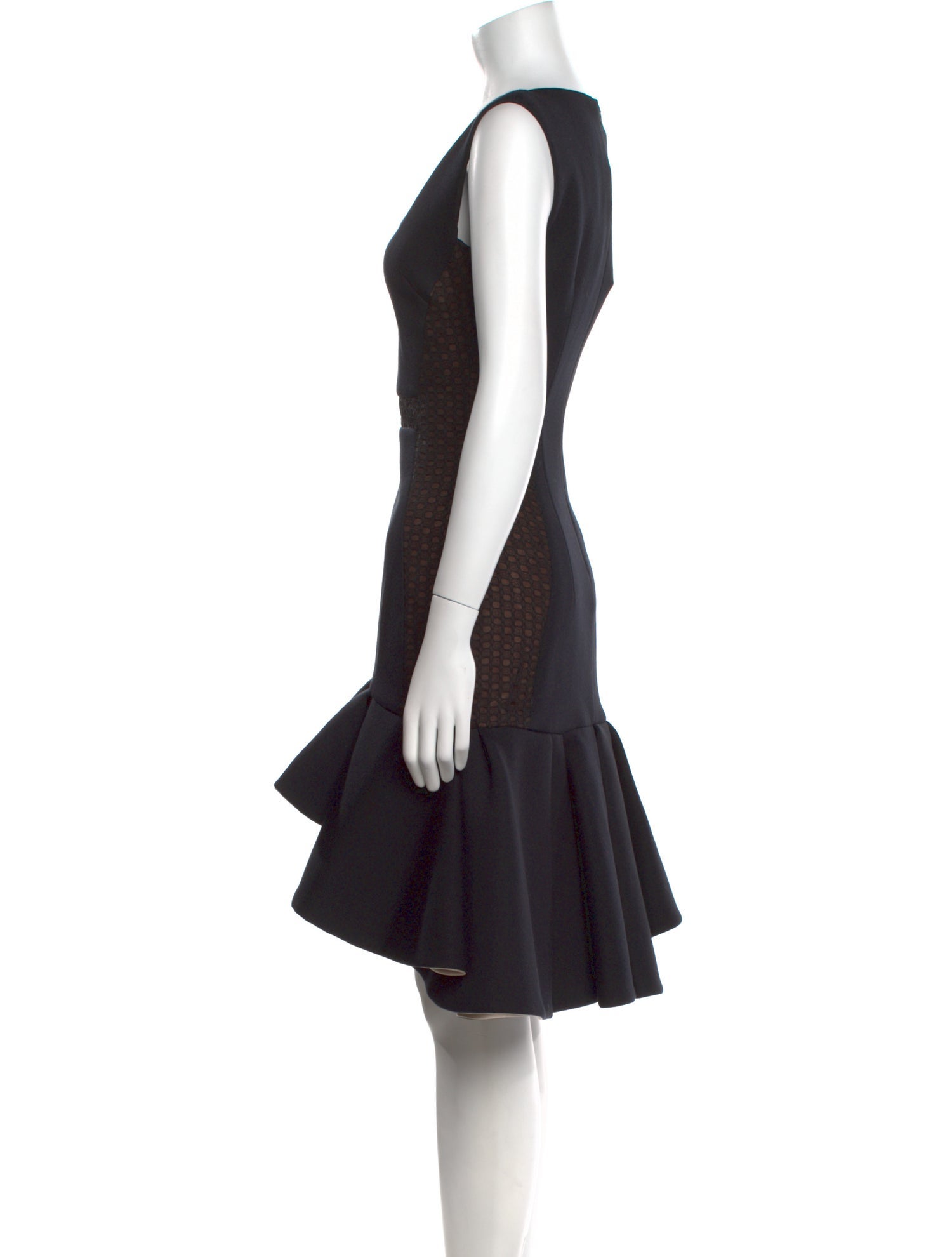 Antonio Bernardo V-Neck Knee-Length Dress