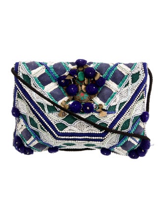 Antik Batik Canvas Minaudière