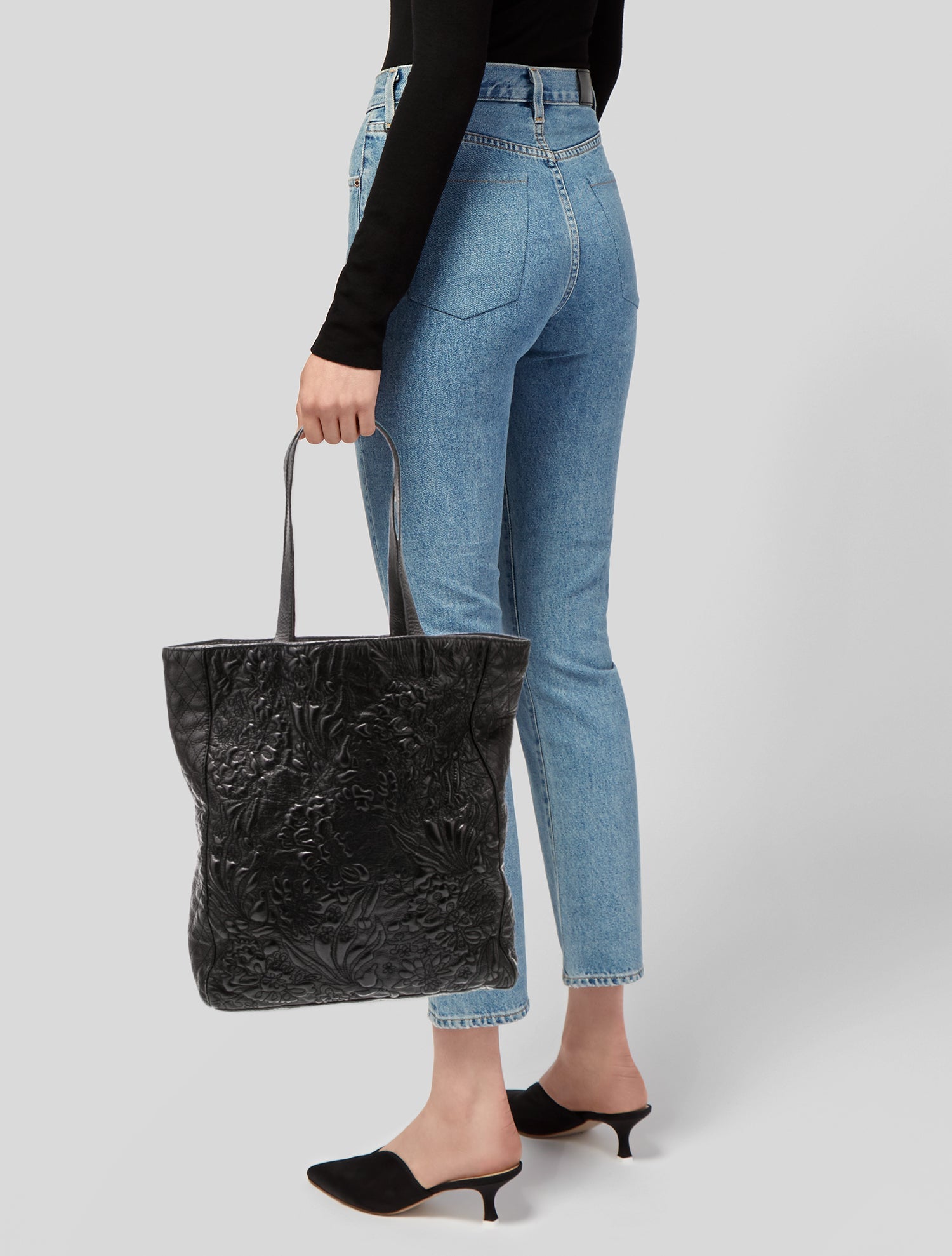 Antik Batik Leather Tote