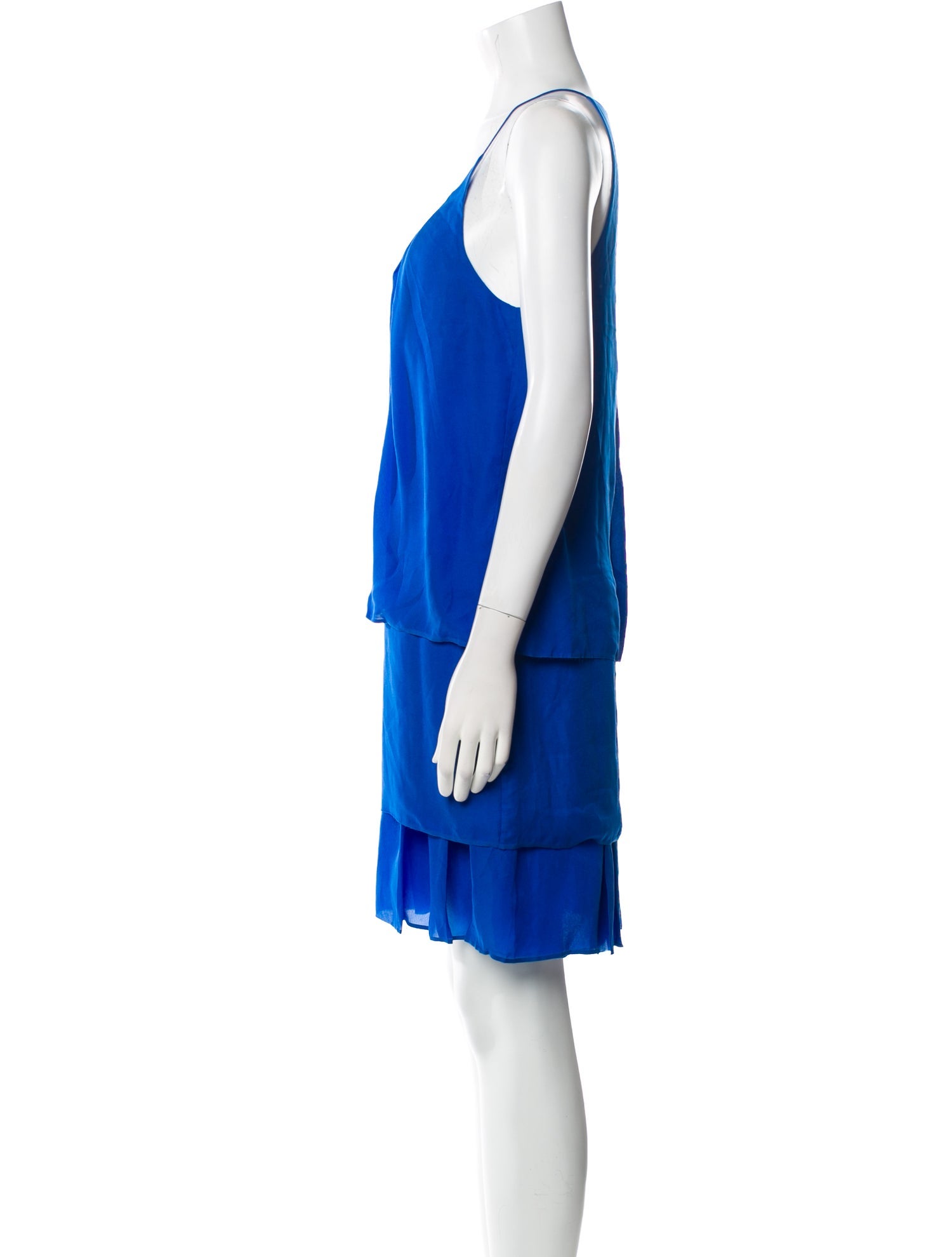 Acne Studios Scoop Neck Mini Dress