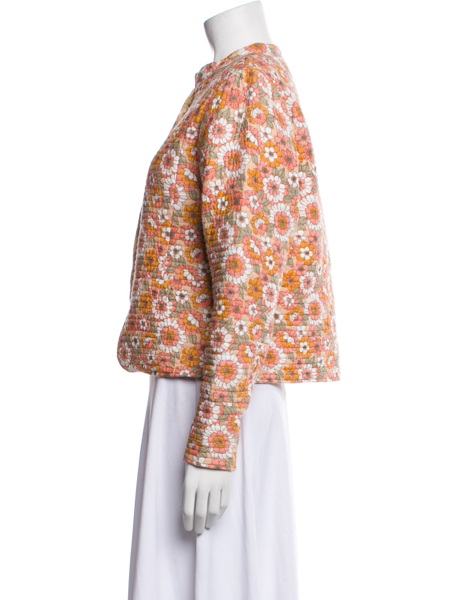 Antik Batik Floral Print Evening Jacket