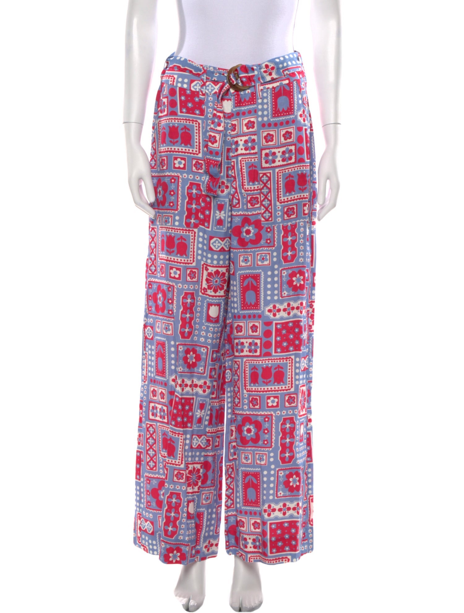 Antik Batik Printed Wide Leg Pants w/ Tags