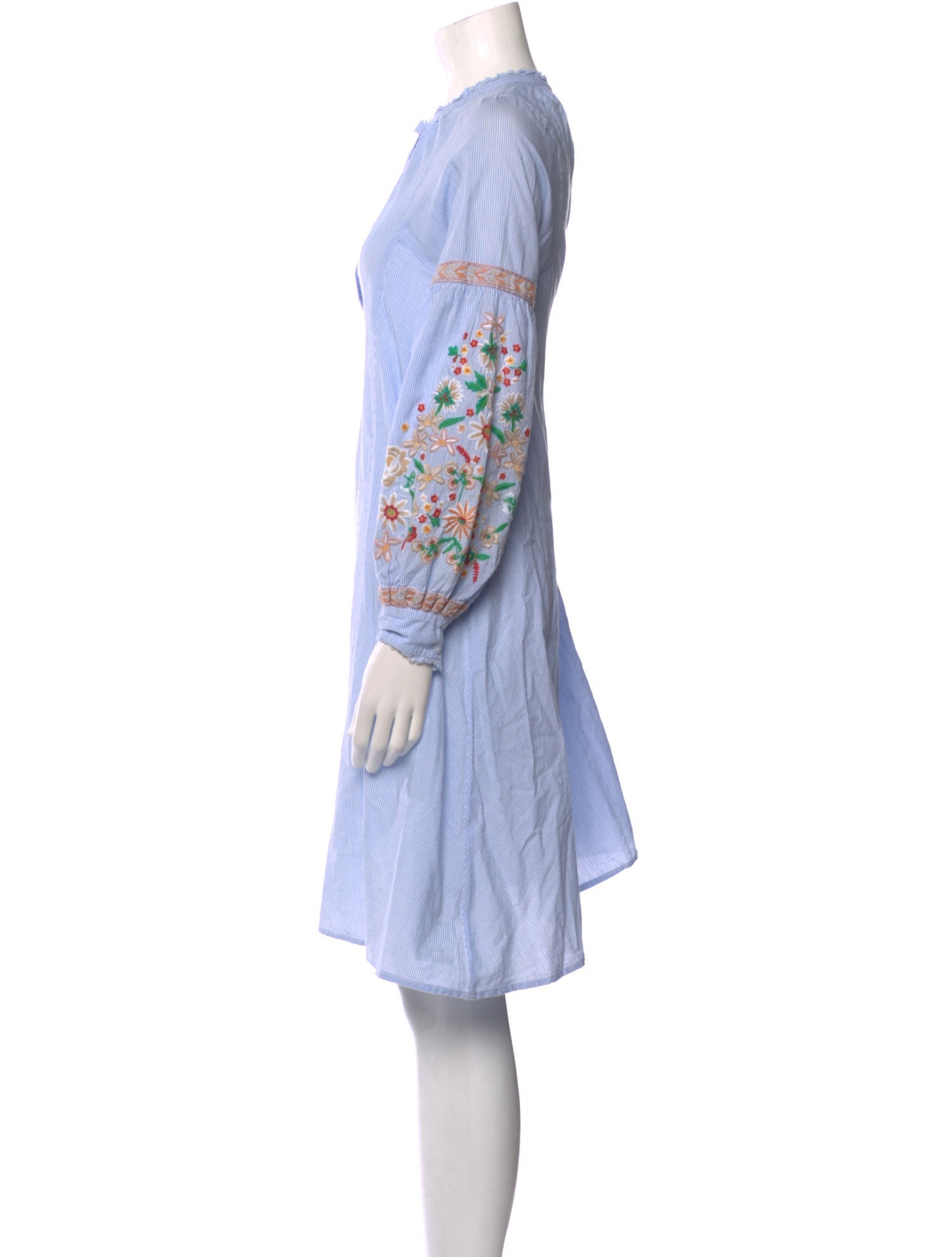 Antik Batik Striped Mini Dress