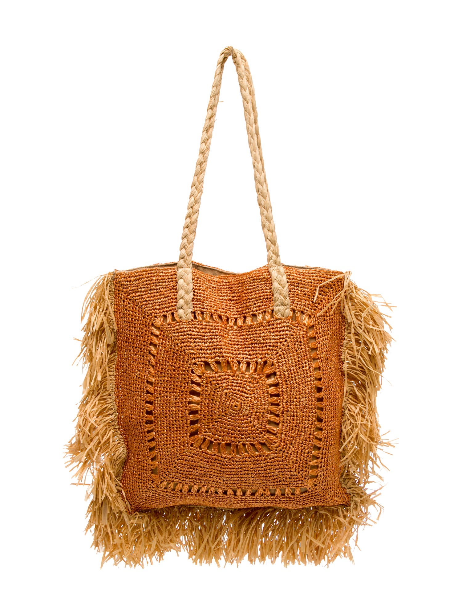 Antik Batik Raffia Bucket Bag