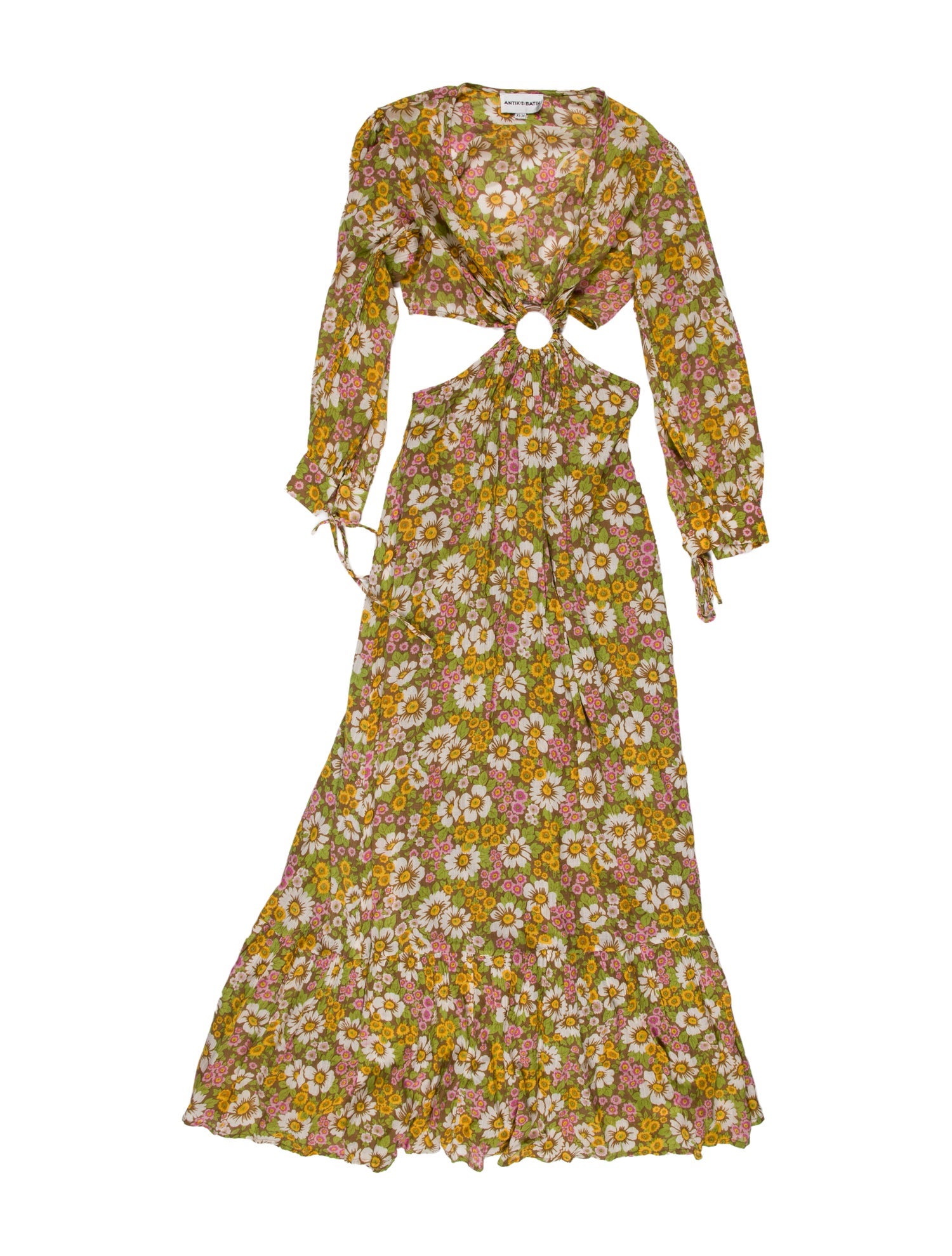 Antik Batik Floral Print Long Dress