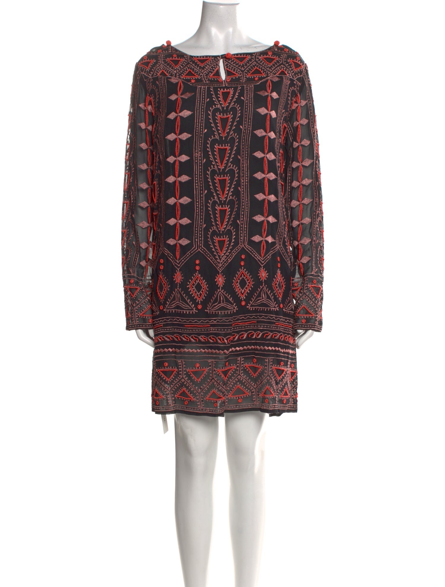 Antik Batik Printed Mini Dress w/ Tags