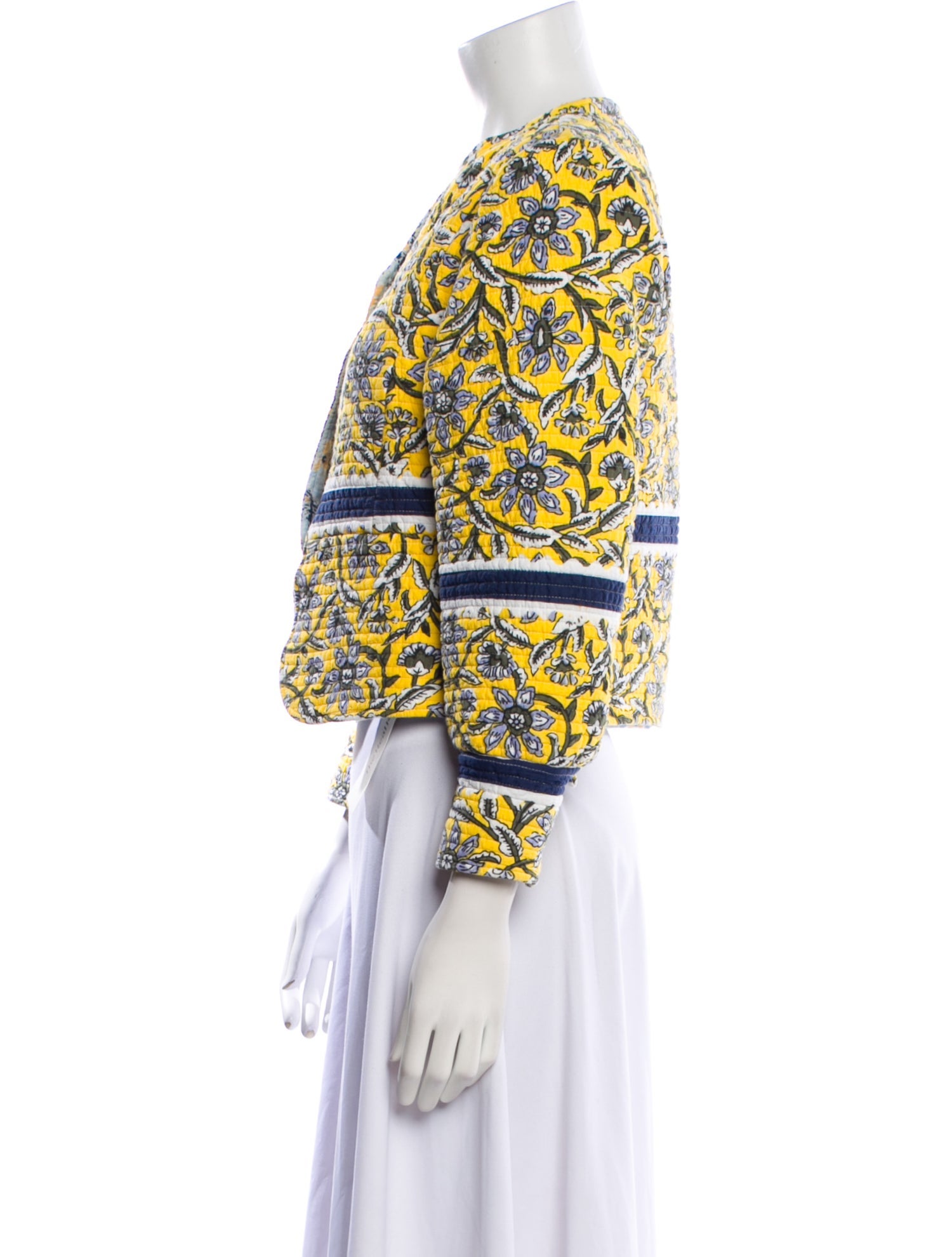 Antik Batik Floral Print Evening Jacket